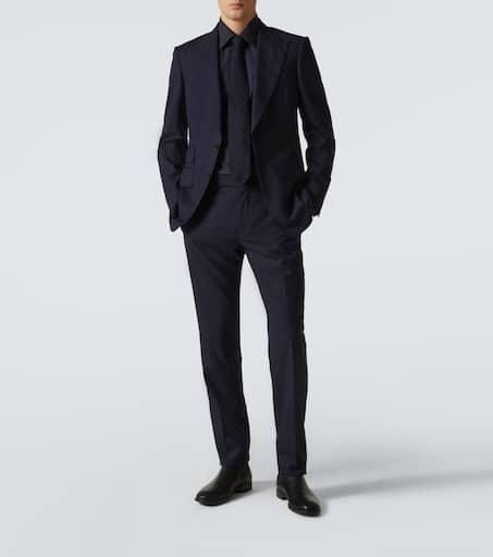 Cotton poplin shirt