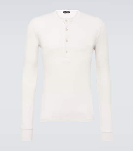 Jersey Henley shirt
