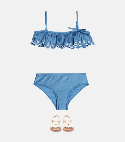 Junie embroidered bikini