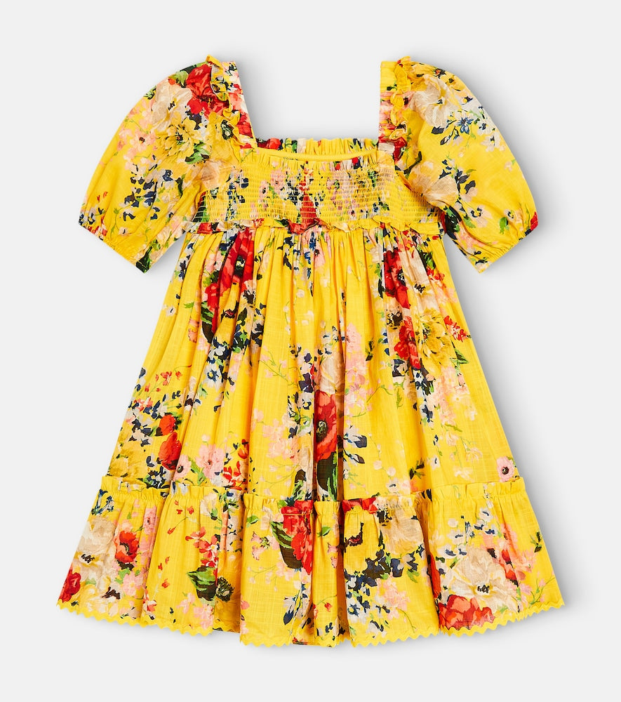 Alight floral cotton gauze dress