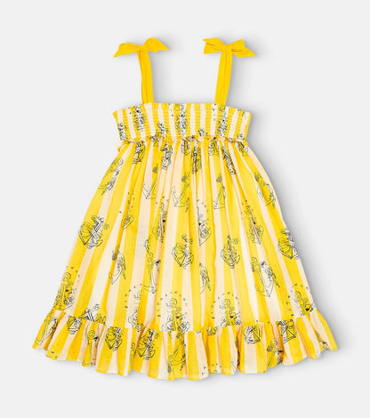 Alight striped cotton dress