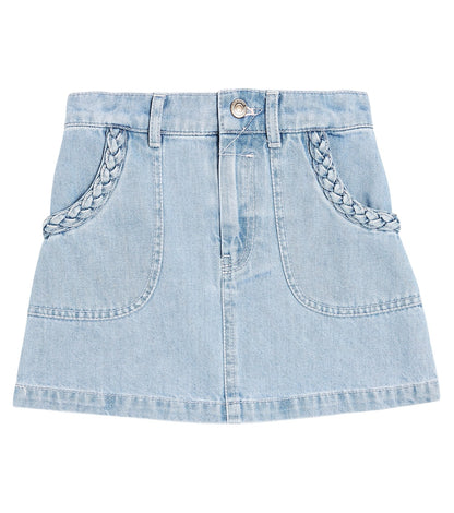 August denim skirt