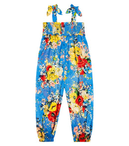 Alight shirred cotton jumpsuit