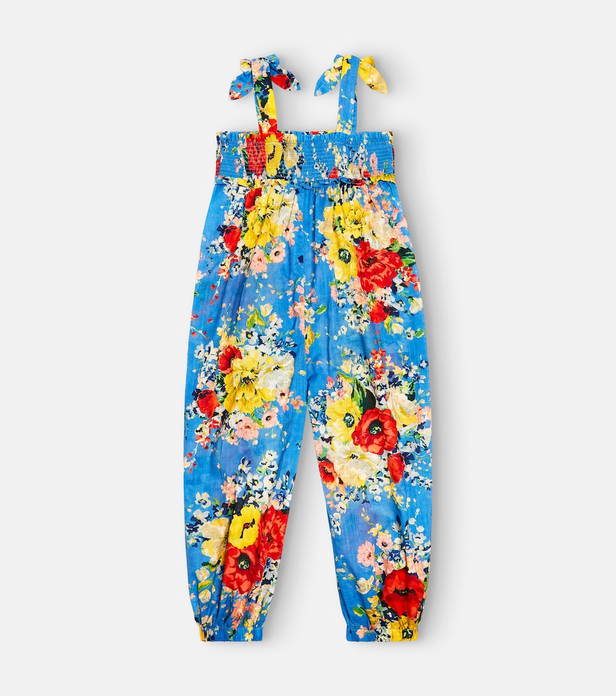 Alight shirred cotton jumpsuit