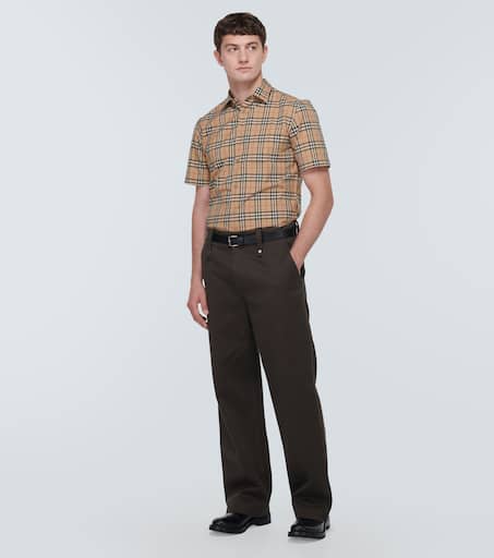 Checked shirt