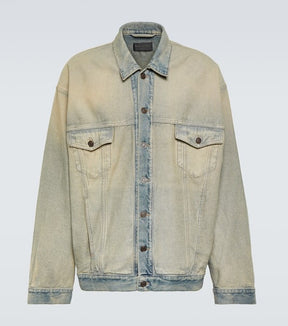 Oversized denim jacket
