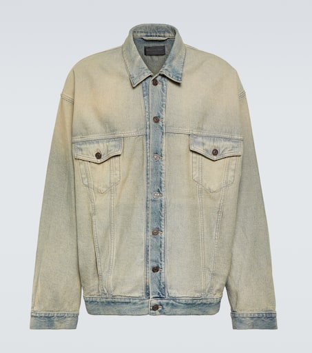 Oversized denim jacket