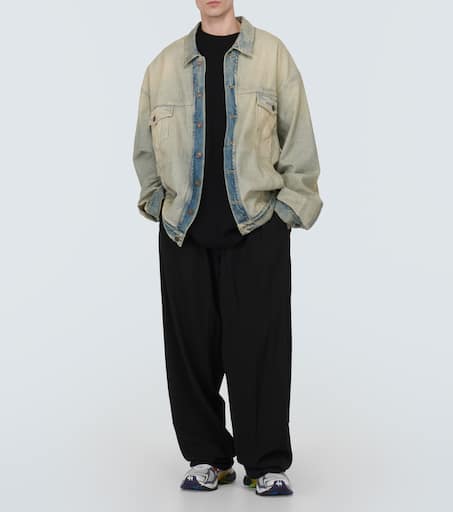 Oversized denim jacket