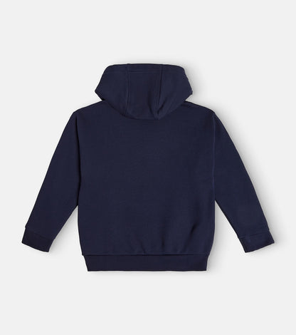 Medusa cotton jersey hoodie
