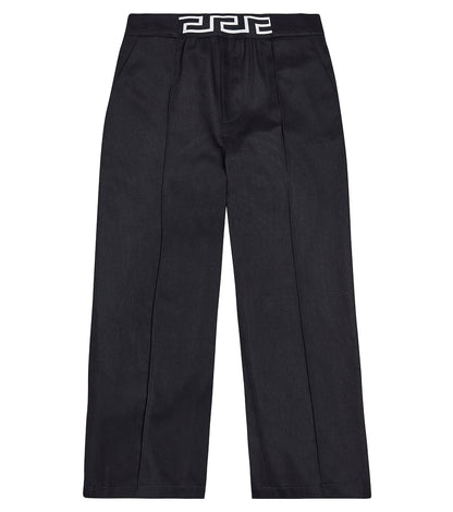 Greca cotton pants