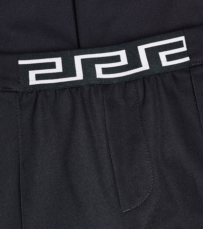 Greca cotton pants