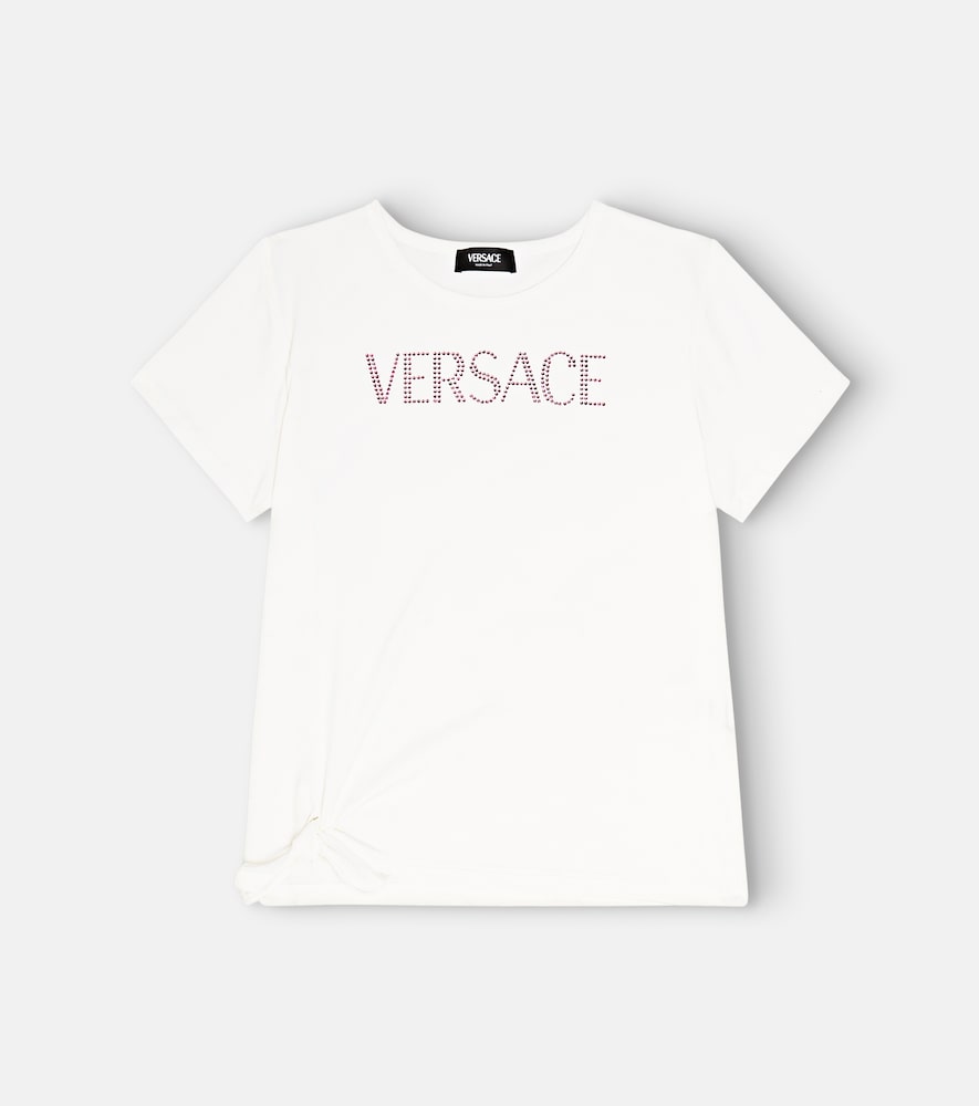 Logo cotton-blend jersey T-shirt