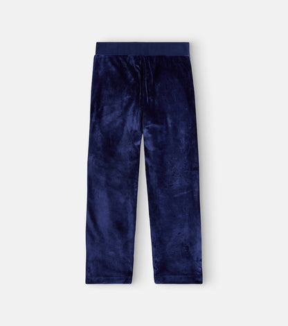 Barocco embellished velvet track pants