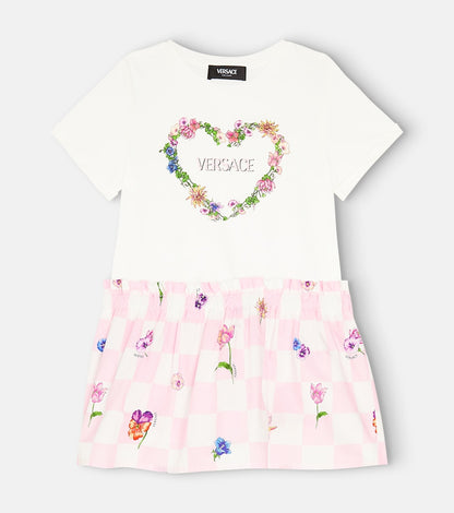 Logo cotton dress