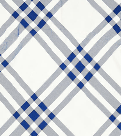Checked cotton dress