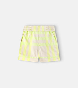 Baby Burberry Check cotton-blend shorts