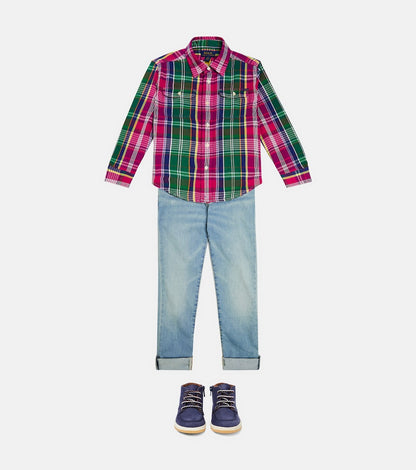 Matlock checked cotton shirt