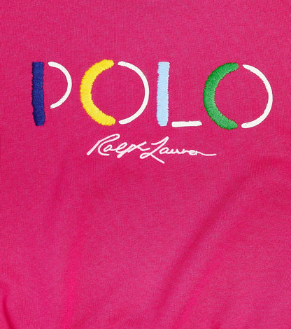 Logo embroidered cotton-blend sweater