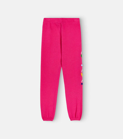 Logo embroidered cotton-blend sweatpants