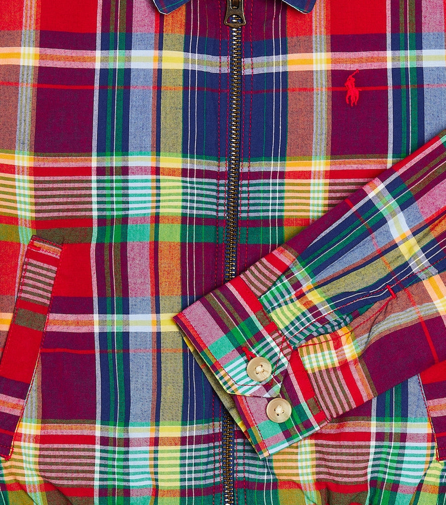 Plaid cotton jacket