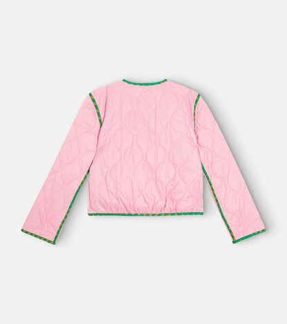 Reversible quilted cotton jacket