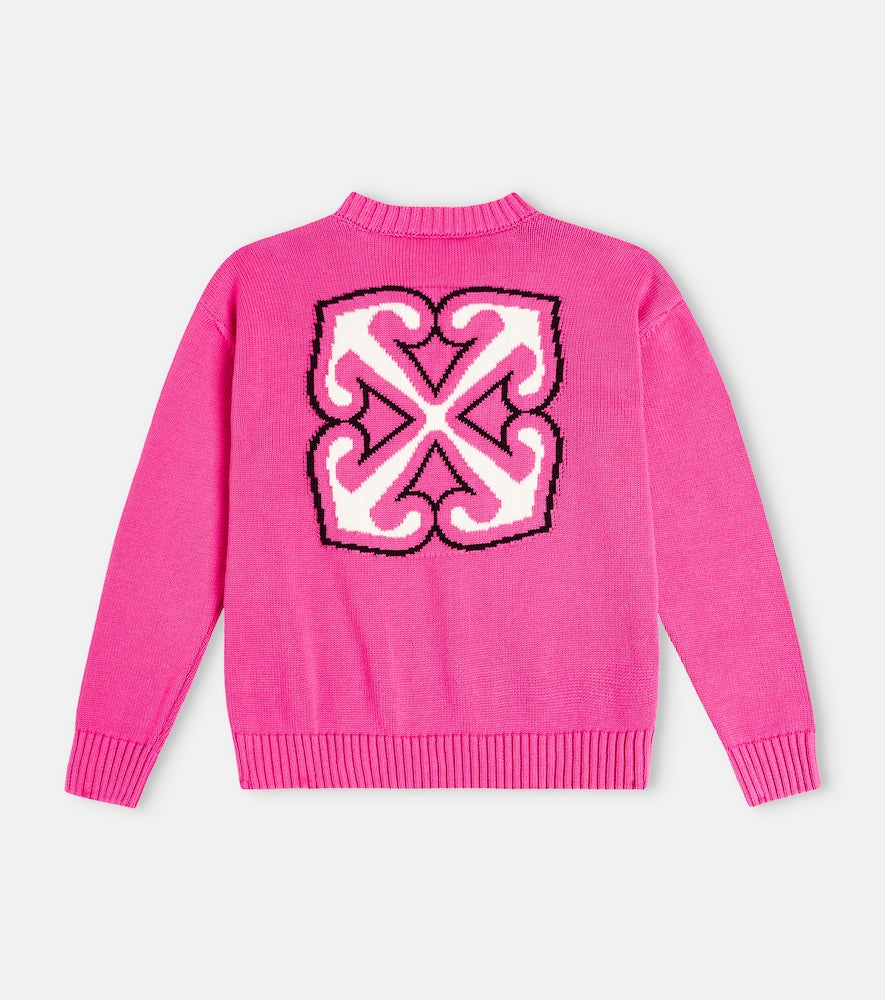 Logo wool sweater