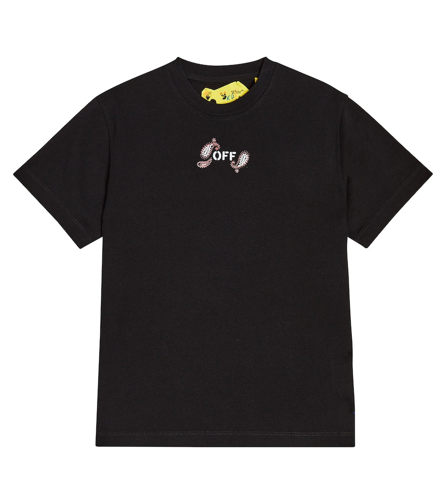 Arrows Bandana cotton jersey T-shirt