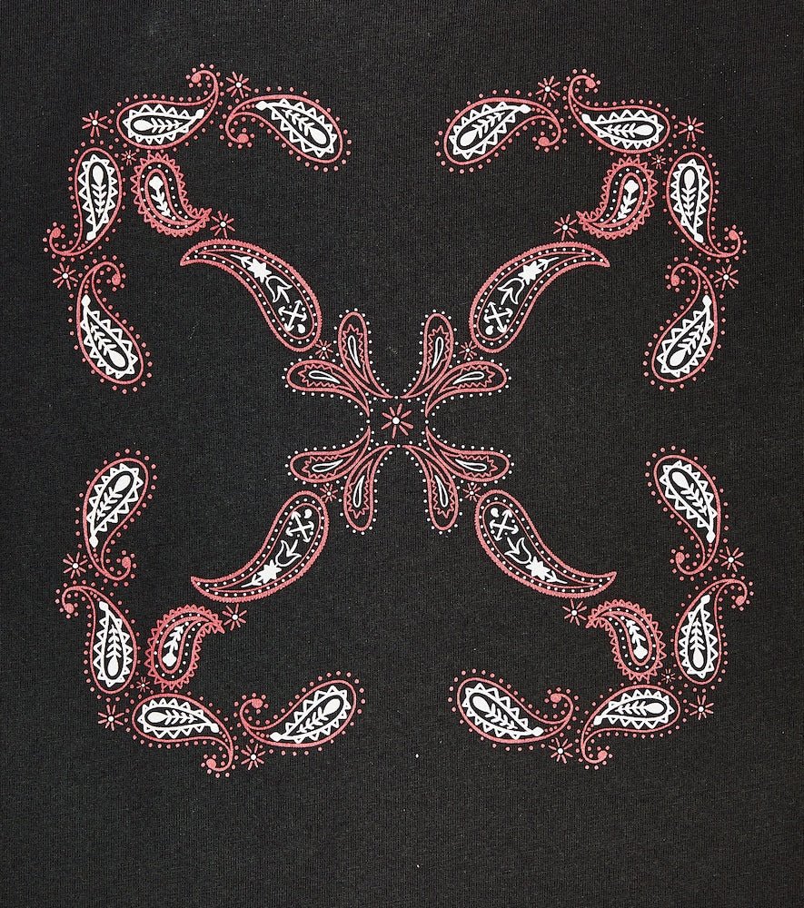 Arrows Bandana cotton jersey T-shirt