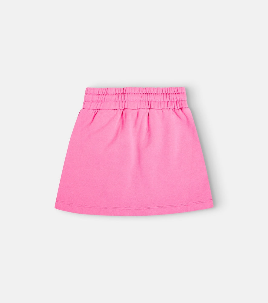 Cotton jersey skirt