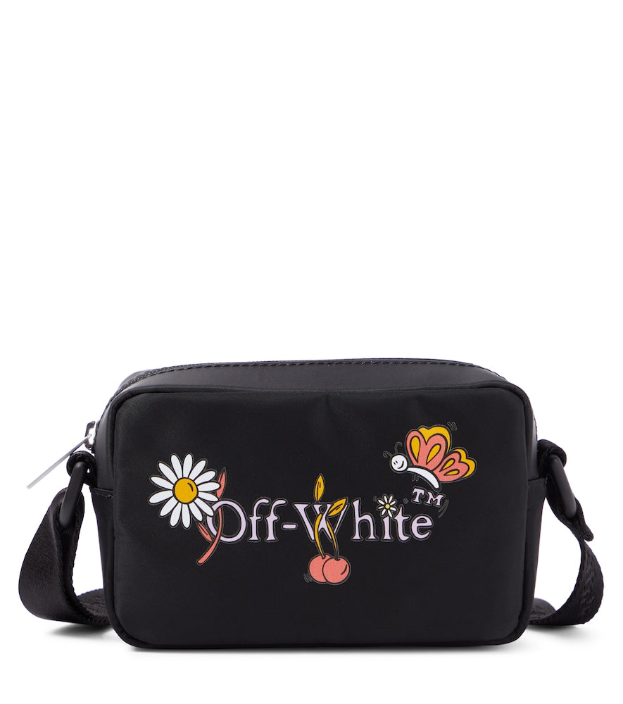 Logo printed crossbody bag