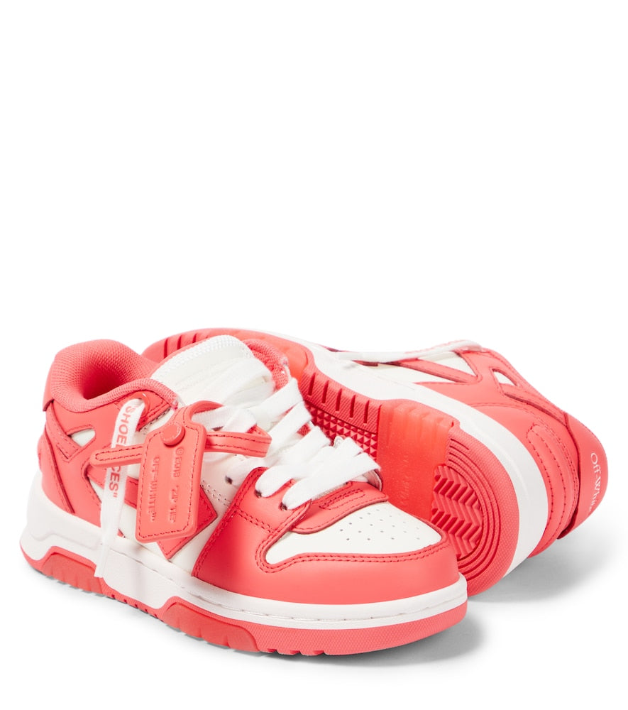Out Of Office leather sneakers