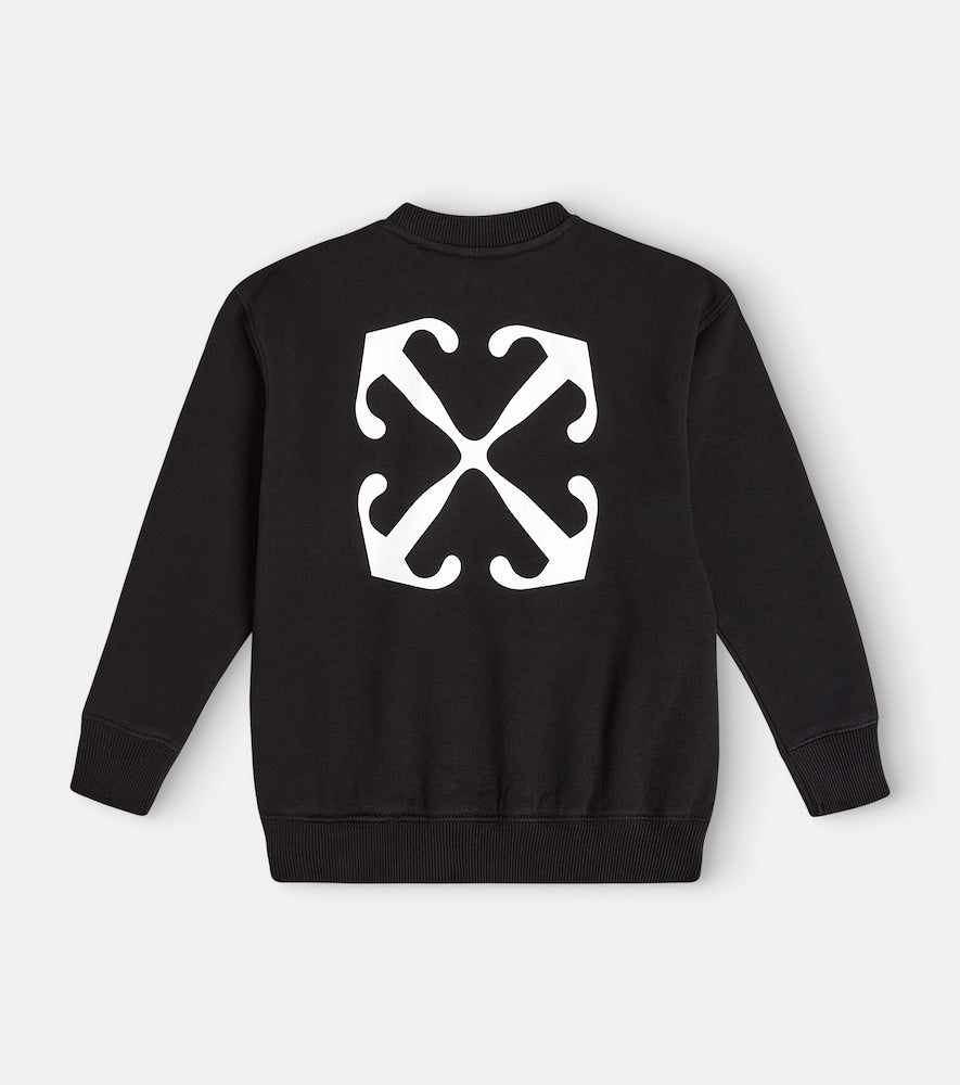 Off Stamp cotton jersey sweatshirt