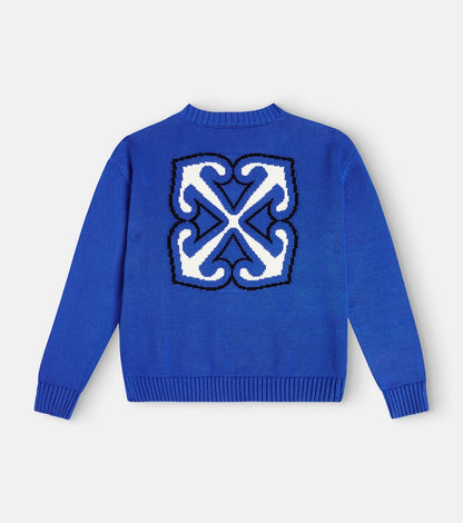 Logo cotton sweater