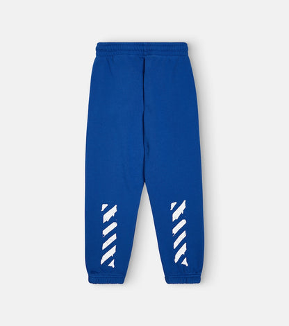 Logo printed cotton jersey sweatpants