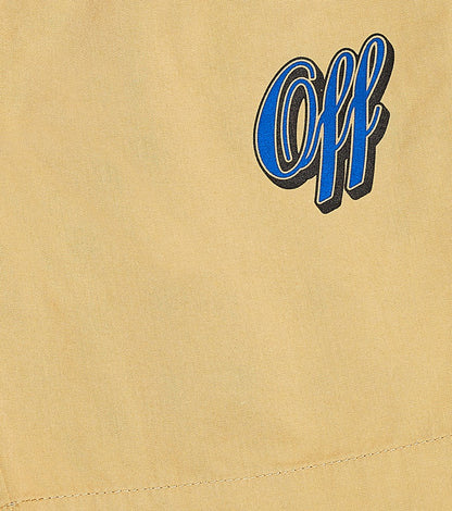 Baseball Logo cotton shorts