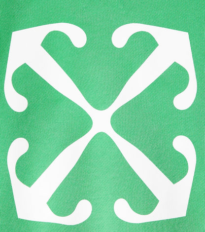 Logo printed cotton sweatshirt