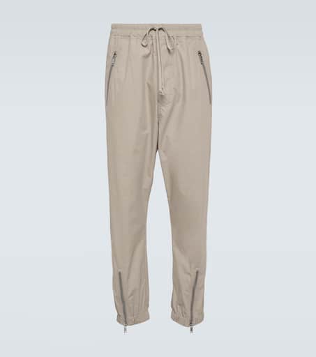 Cotton poplin pants