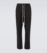 Bela cotton-blend poplin pants