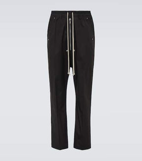 Bela cotton-blend poplin pants