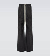 Bela cotton-blend wide-leg pants