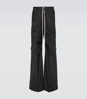 Bela cotton-blend wide-leg pants