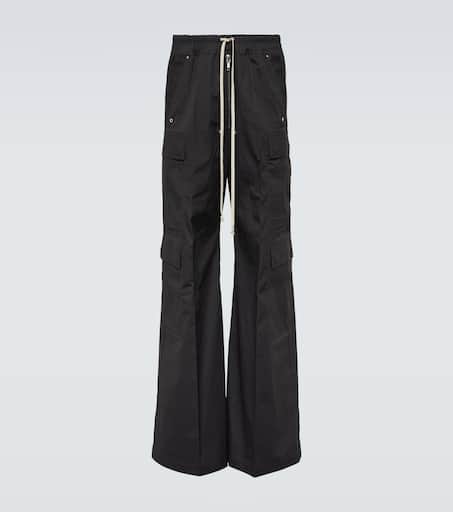 Bela cotton-blend wide-leg pants