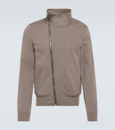 Bauhaus cotton zip-up jacket