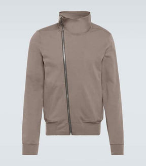 Bauhaus cotton zip-up jacket