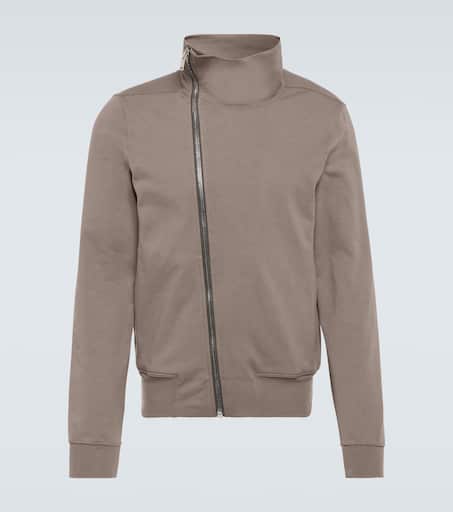 Bauhaus cotton zip-up jacket
