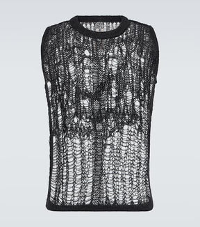 Mohair blend top