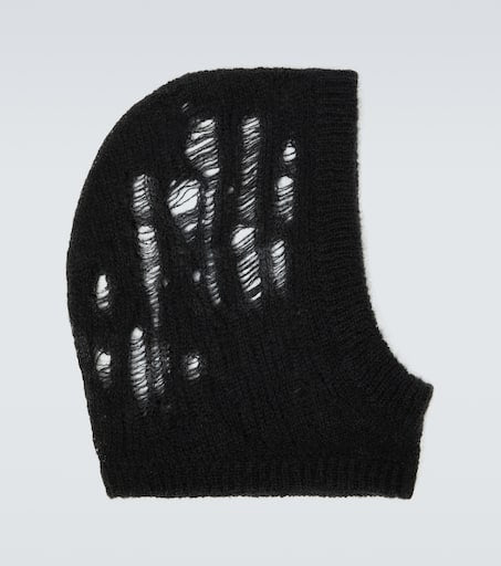 Distressed ski mask
