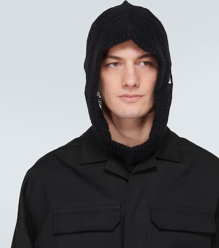 Distressed ski mask