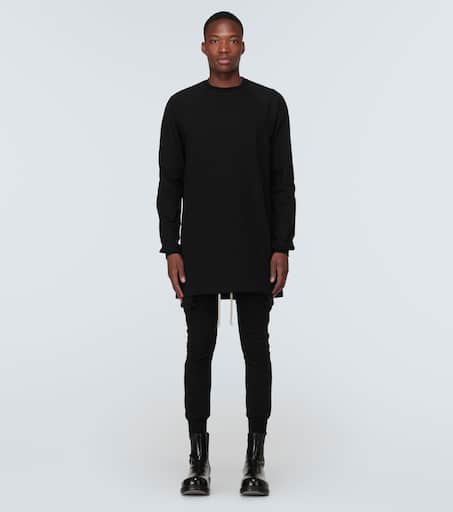 Baseball cotton jersey sweatshirt