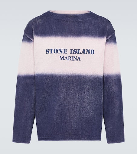 Marina intarsia cotton sweater